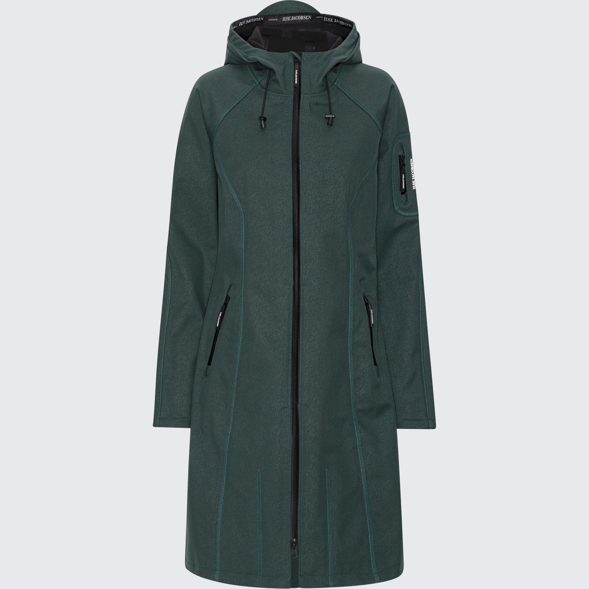 Softshell Regenjas Lang RAIN37L | Beetle | Raincoat | Ilse Jacobsen