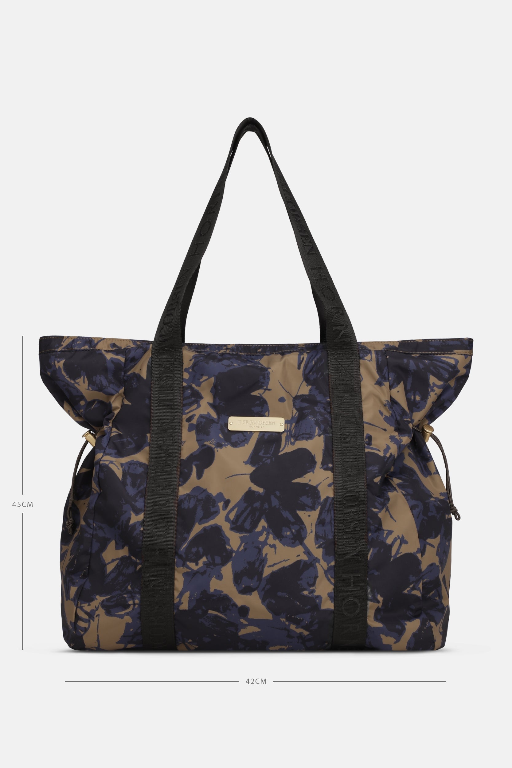 All Weather Shopper Print ALLWEATHER01P | Beige Butterfly | Bag | Ilse Jacobsen