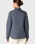 Korte Gewatteerde Jas AROS06 | Ombre Blue | Jacket | Ilse Jacobsen