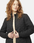 Gewatteerde jas ART06 | Black | Coat | Ilse Jacobsen