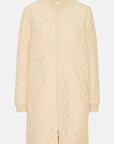Gewatteerde jas ART06 - 191 Beige | Beige | Coat | Ilse Jacobsen