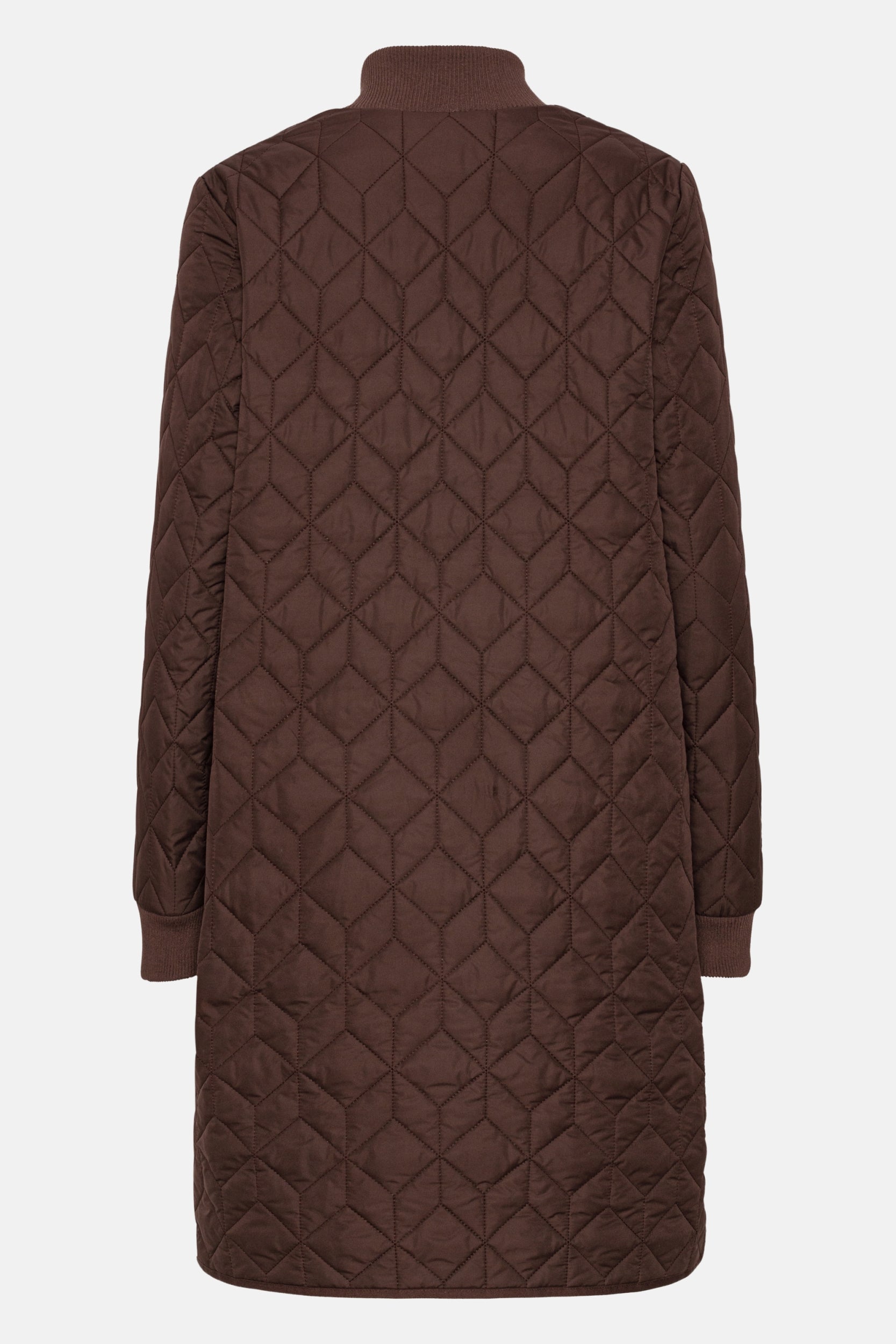 Gewatteerde Jas ART06 | Ebony | Coat | Ilse Jacobsen