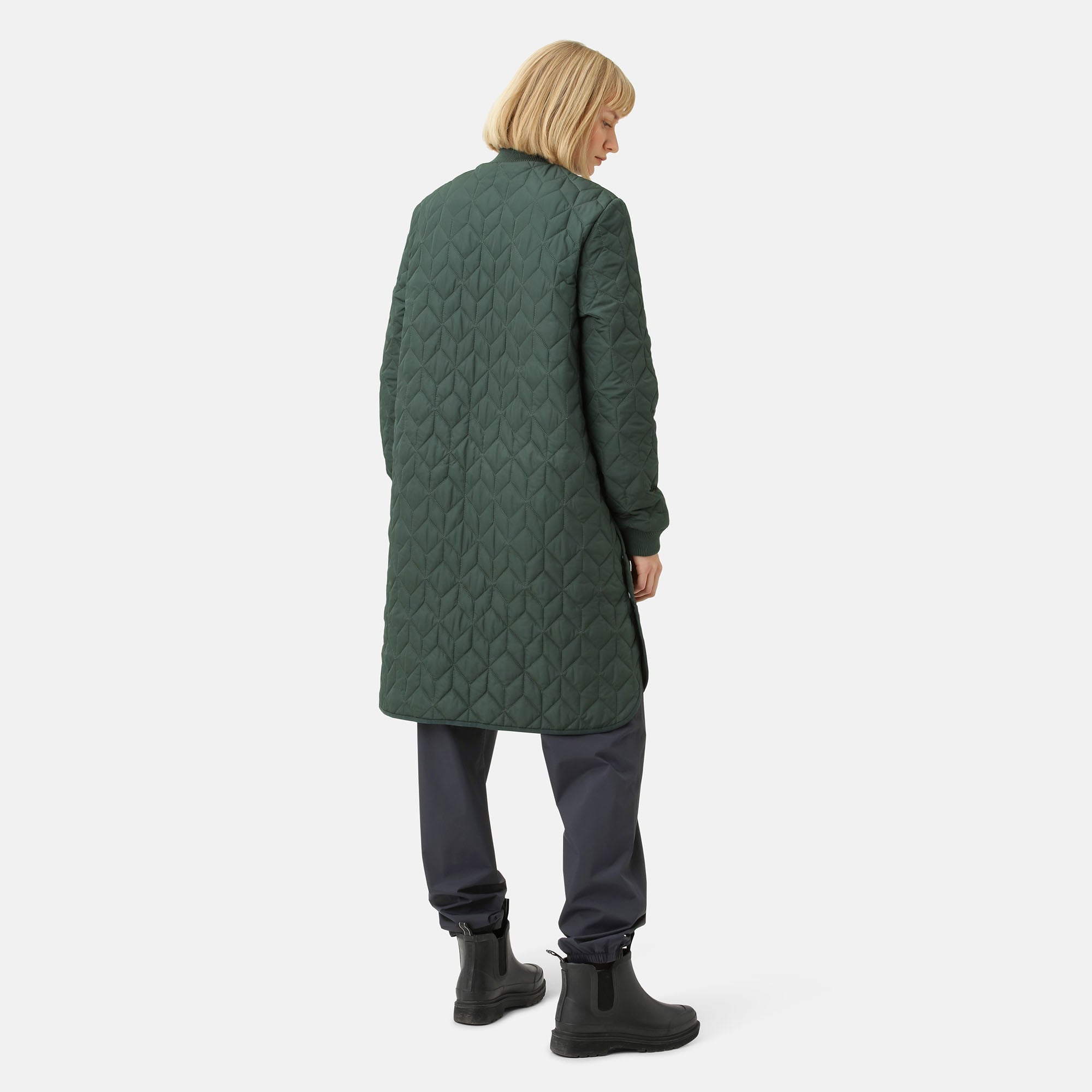 Gewatteerde jas ART06 | Beetle | Coat | Ilse Jacobsen