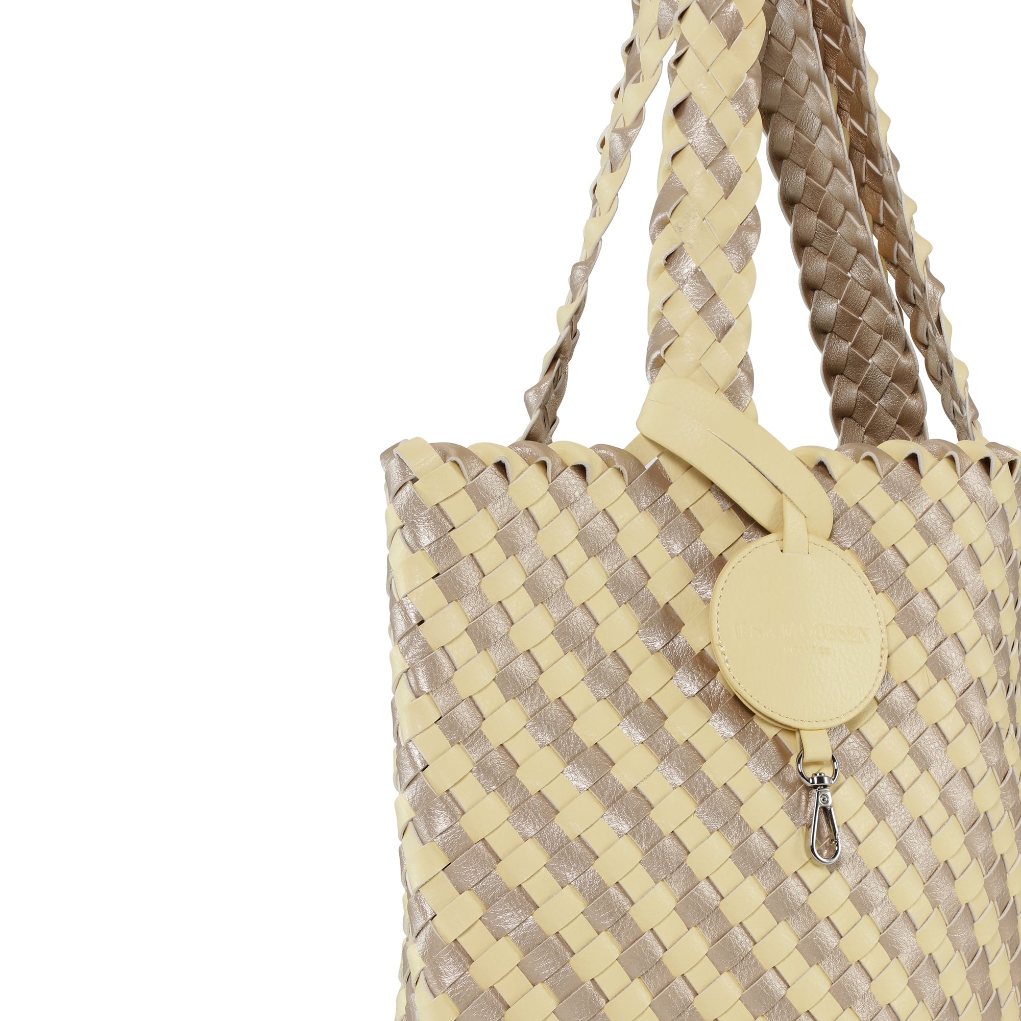 Reversible Tote bag BAG06C | Double Cream Platin | Bag | Ilse Jacobsen