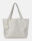 Reversible Tote Bag BAG06C - 121710 Milk Cream Silver | Milk Cream Silver | Bag | Ilse Jacobsen