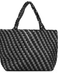 Reversible Tote bag BAG06C - 1718 Black Gun metal | Black metal | Bag | Ilse Jacobsen