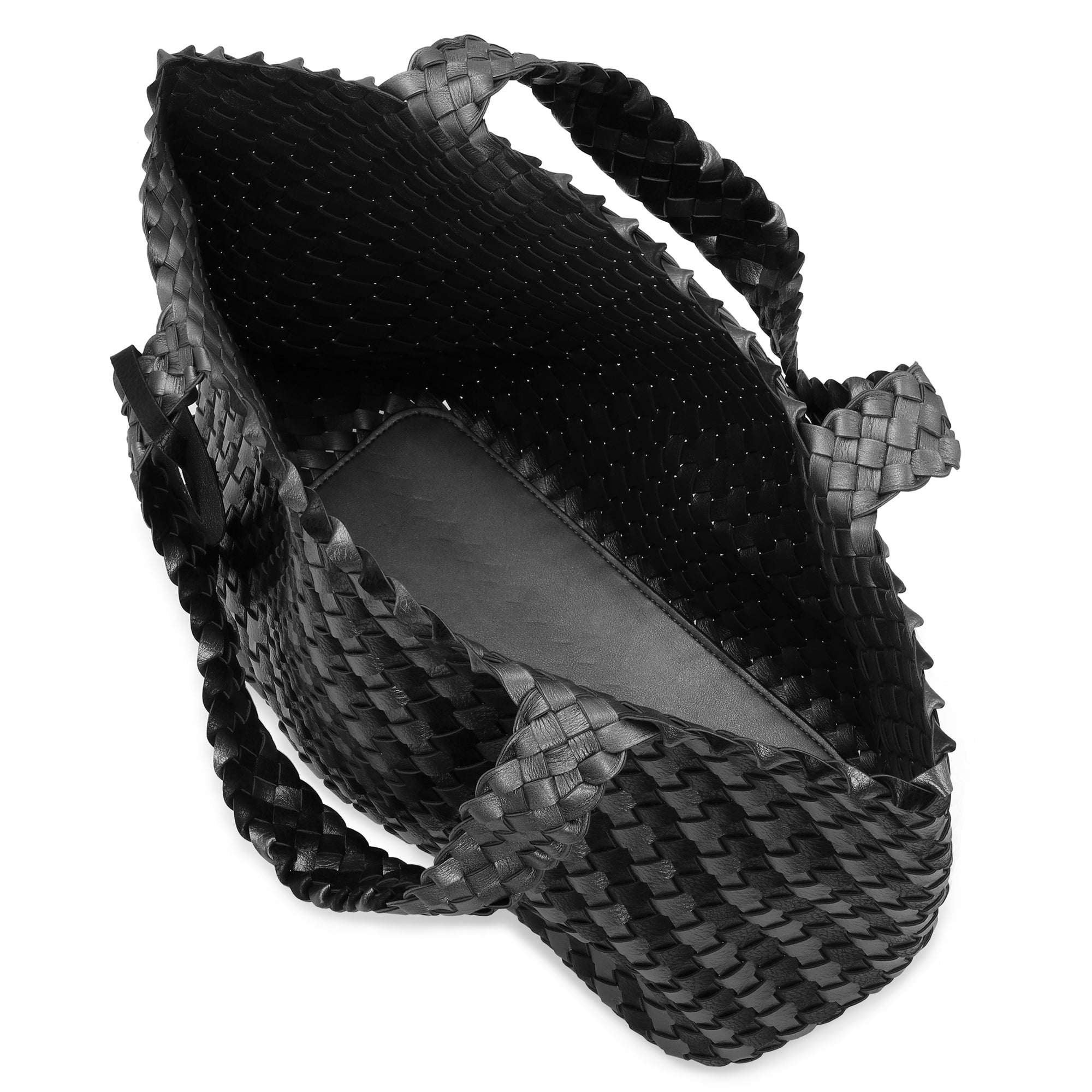 Reversible Tote bag BAG06C | Black metal | Bag | Ilse Jacobsen