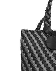Reversible Tote bag BAG06C - 1718 Black Gun metal | Black metal | Bag | Ilse Jacobsen