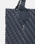 Reversible Tote Bag BAG06C - 604716 Ombre Blue Metallic | Ombre Blue Metallic Ombre Blue | Bag | Ilse Jacobsen