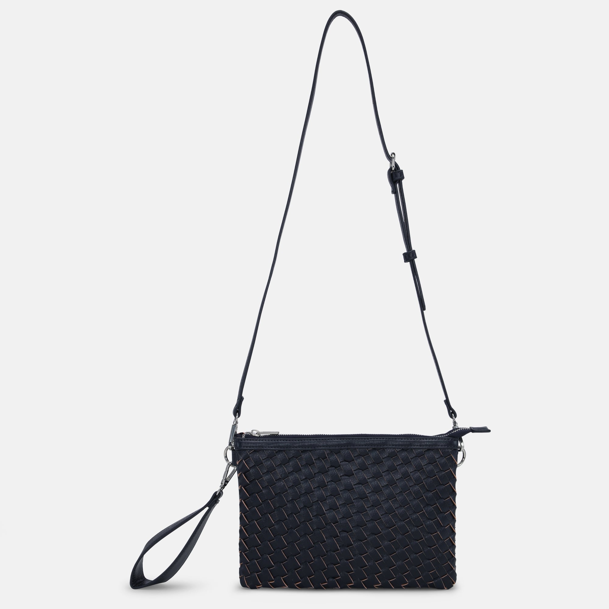 Cross Body Tas BAG08CB | Dark Indigo | Bag | Ilse Jacobsen