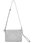 Cross Body Tas BAG08CB | Silver | Bag | Ilse Jacobsen