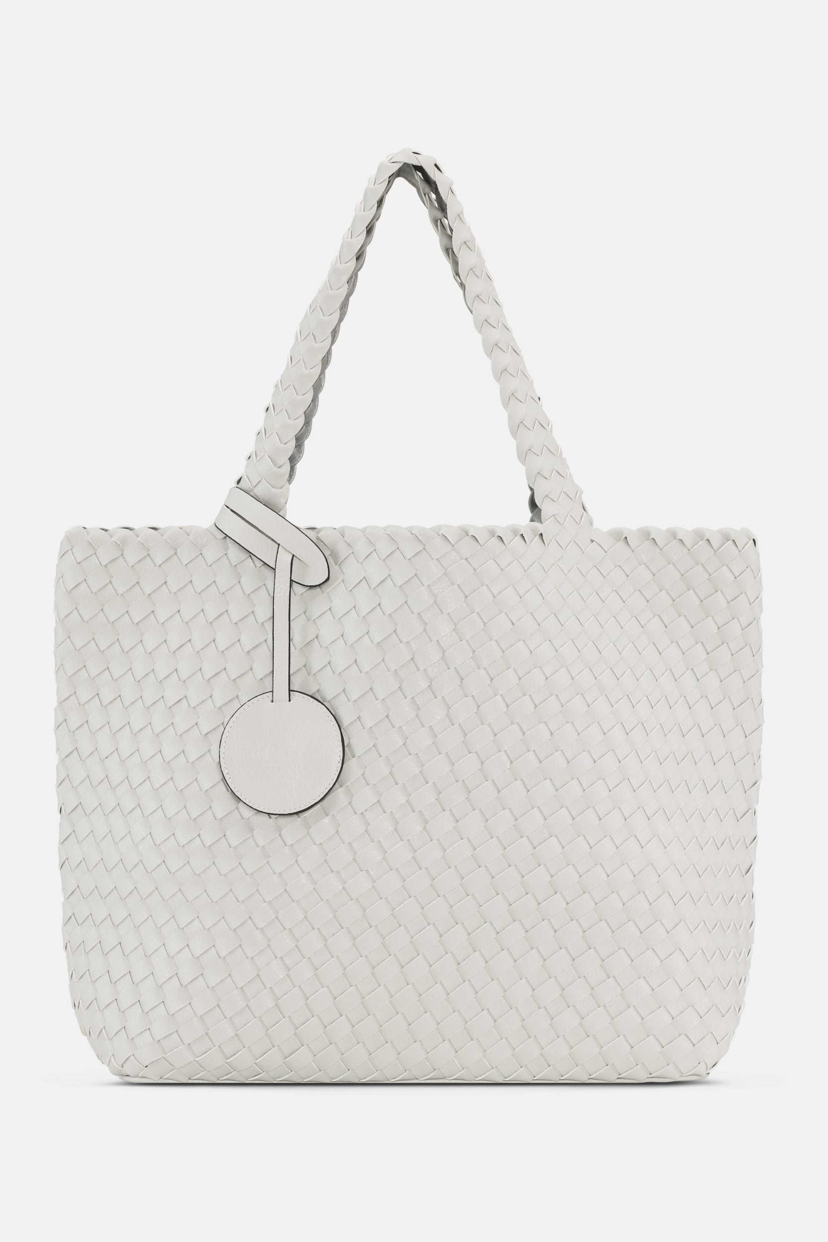 Reversible Tote bag BAG08 M | Moonstruck Silver | Bag | Ilse Jacobsen