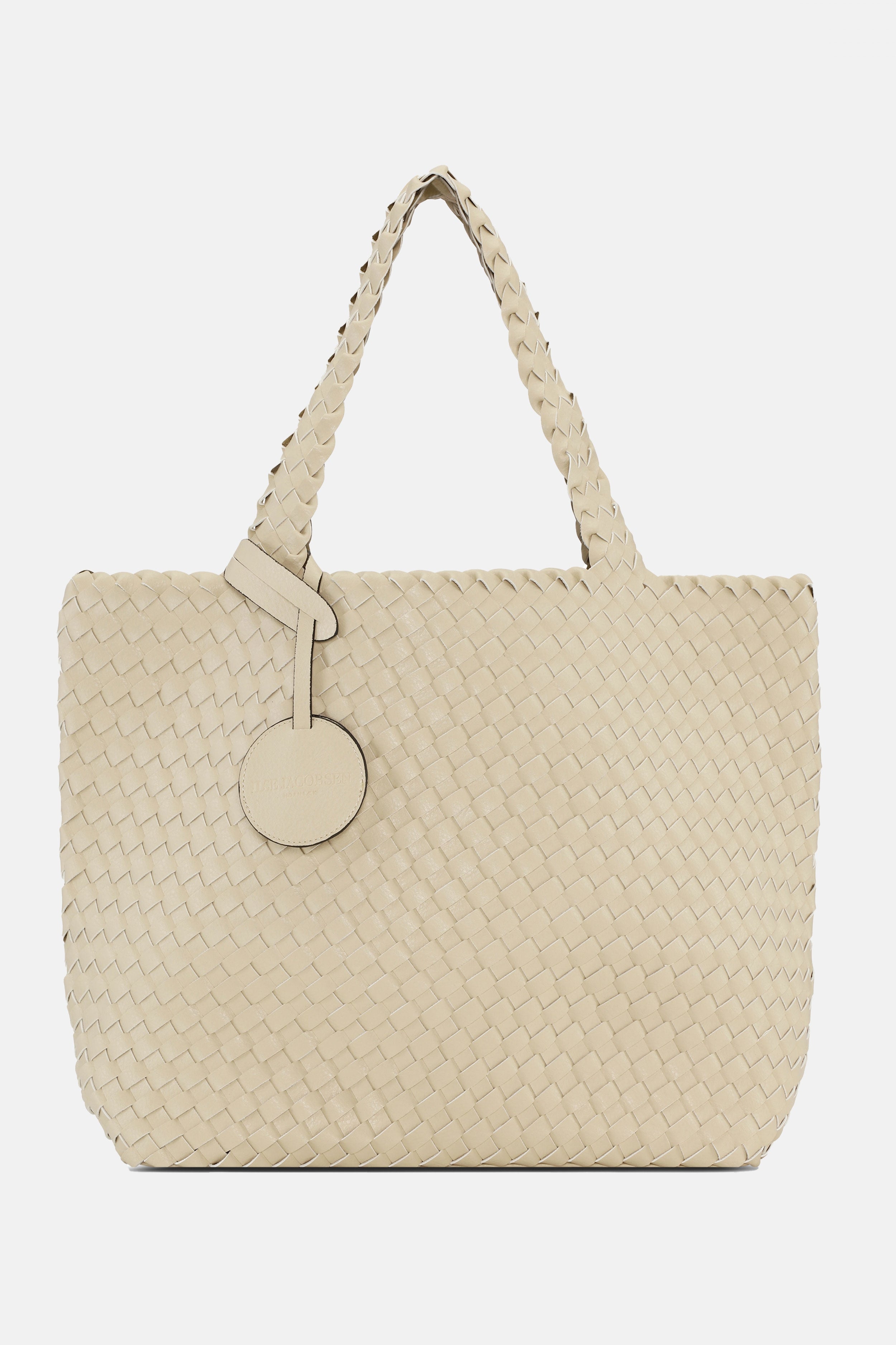 Reversible Tote bag BAG08 M | Ivory Platin | Bag | Ilse Jacobsen