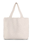 Reversible Tote Bag BAG08 M - 104710 Egg White Silver | Egg White Silver | Bag | Ilse Jacobsen