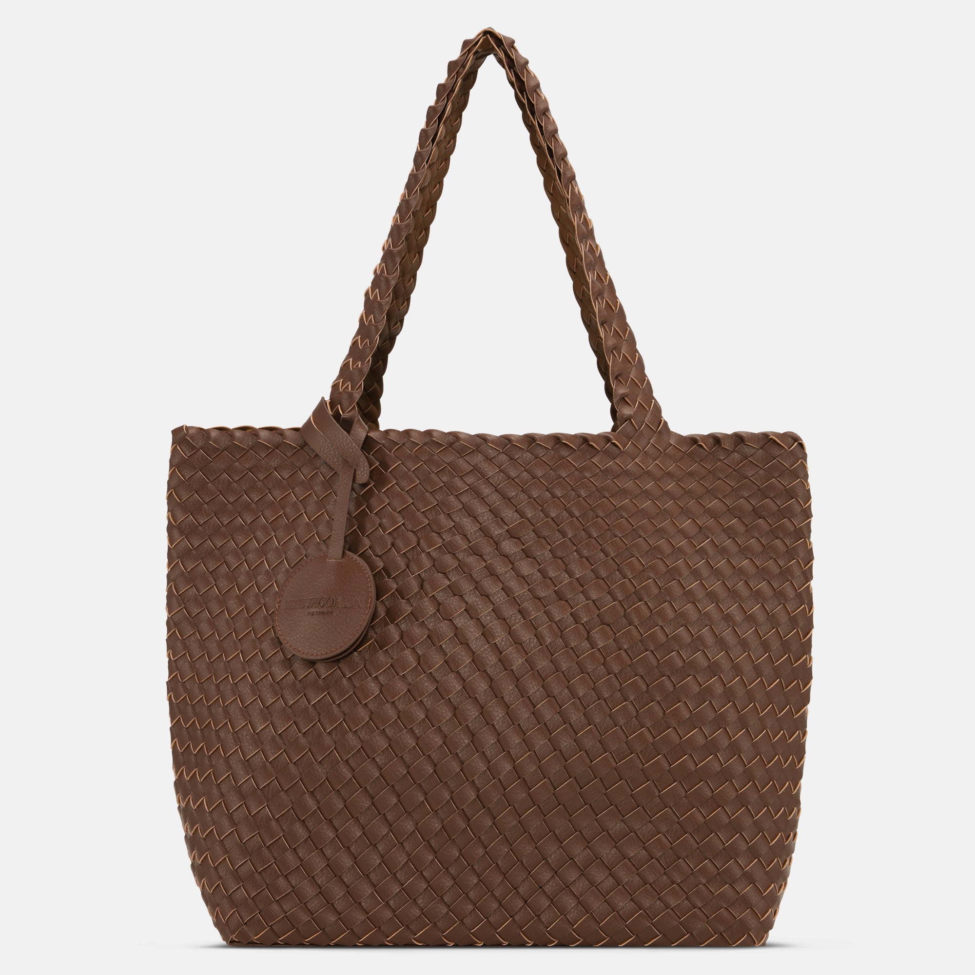 Reversible Tote Bag BAG08 M | Bison Cashew | Bag | Ilse Jacobsen