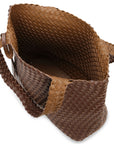 Reversible Tote Bag BAG08 M - 239236 Bison Cashew | Bison Cashew | Bag | Ilse Jacobsen