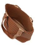 Reversible Tote bag BAG08 M - 254720 Burnt Caramel Copper | Burnt Caramel Copper | Bag | Ilse Jacobsen