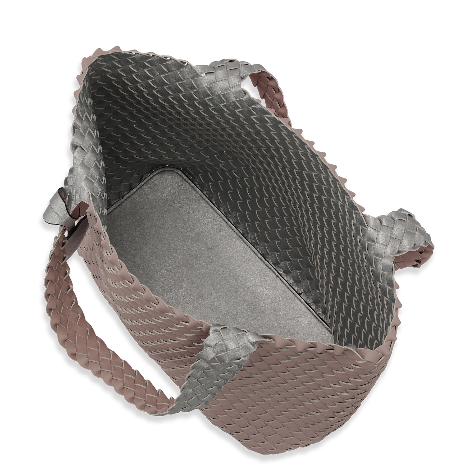 Reversible Tote bag BAG08 M | Rose Silver | Bag | Ilse Jacobsen