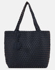 Reversible Tote Bag BAG08 M - 660660 Dark Indigo Dark Indigo | Dark Indigo Dark Indigo | Bag | Ilse Jacobsen