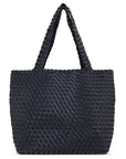 Reversible Tote Bag BAG08 M - 660660 Dark Indigo Dark Indigo | Dark Indigo Dark Indigo | Bag | Ilse Jacobsen