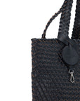 Reversible Tote Bag BAG08 M - 660660 Dark Indigo Dark Indigo | Dark Indigo Dark Indigo | Bag | Ilse Jacobsen