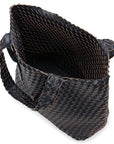 Reversible Tote Bag BAG08 M - 660660 Dark Indigo Dark Indigo | Dark Indigo Dark Indigo | Bag | Ilse Jacobsen