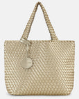 Reversible Tote Bag BAG08 M - 780710 Platin Silver | Platin Silver | Bag | Ilse Jacobsen