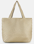 Reversible Tote Bag BAG08 M - 780710 Platin Silver | Platin Silver | Bag | Ilse Jacobsen