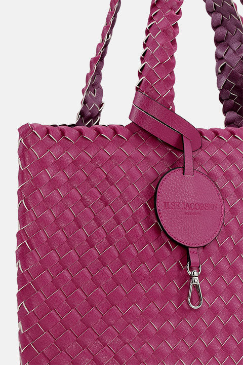 Reversible Tote bag BAG08 M | Magenta Haze Magenta Haze Metallic | Bag | Ilse Jacobsen