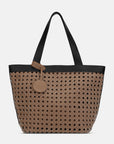 Gevlochten Shopper BRAID02 - 248001 Mocca Black | Mocca Black | Bag | Ilse Jacobsen