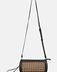 Gevlochten Clutch BRAID04 | Mocca Black | Bag | Ilse Jacobsen