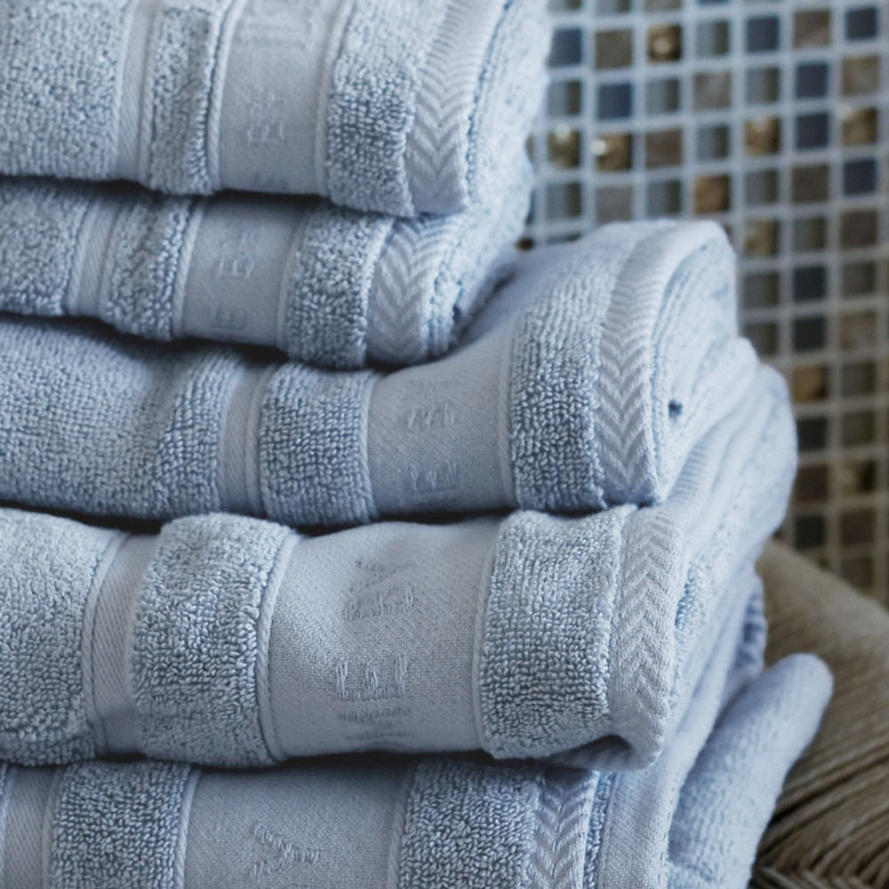 Handdoek - Set van 2 stuks | Powder Blue | Bath Collection | Ilse Jacobsen