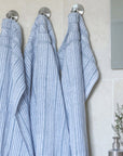 Gastendoek - Set van 2 stuks | Powder Blue Stripes | Bath Collection | Ilse Jacobsen