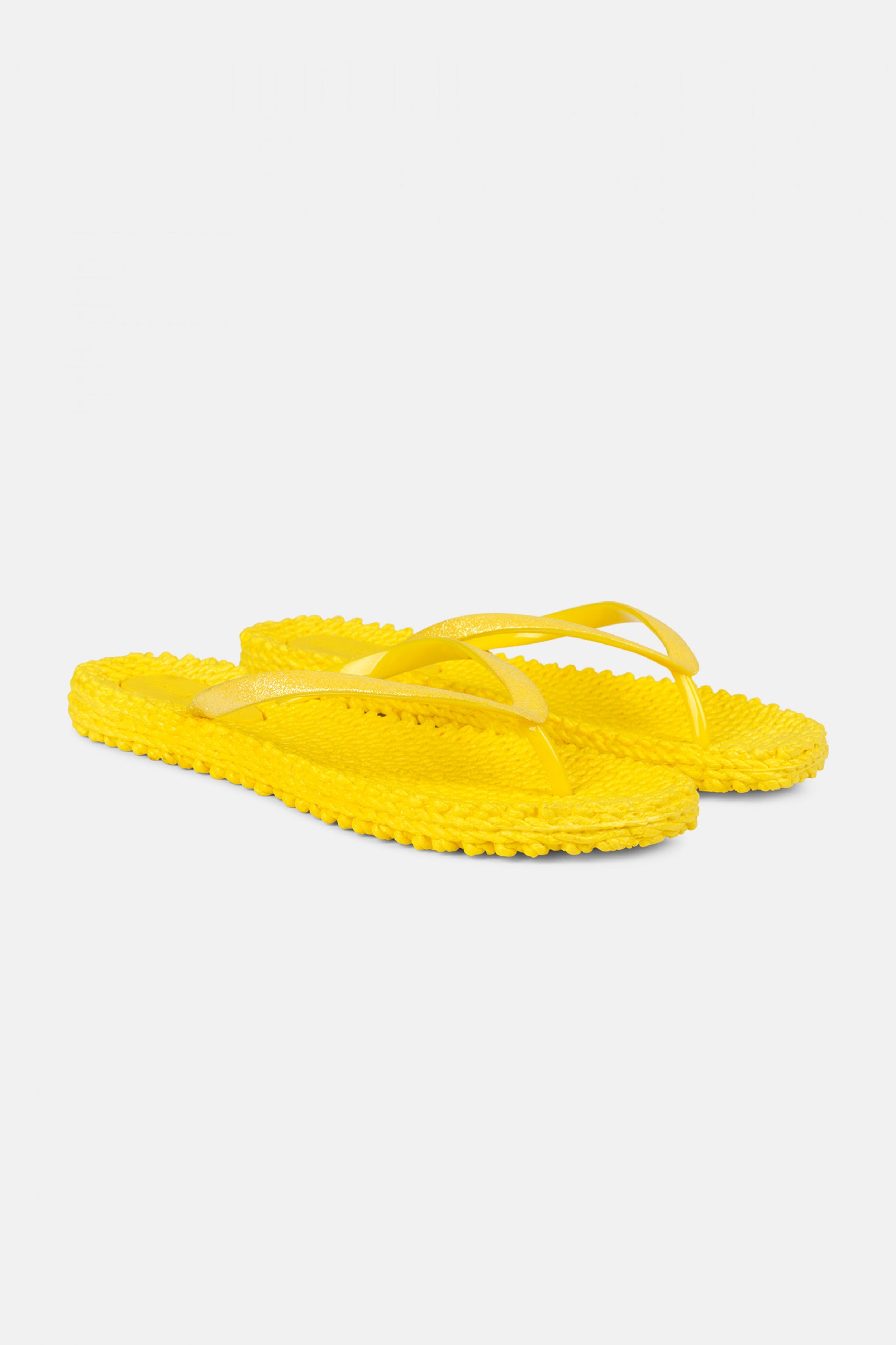 Slippers met glitter CHEERFUL01 | Yellow | Flip Flop | Ilse Jacobsen
