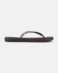 Slippers met leopardprint CHEERFUL01P | Brown Panthera Print | Flip Flop | Ilse Jacobsen