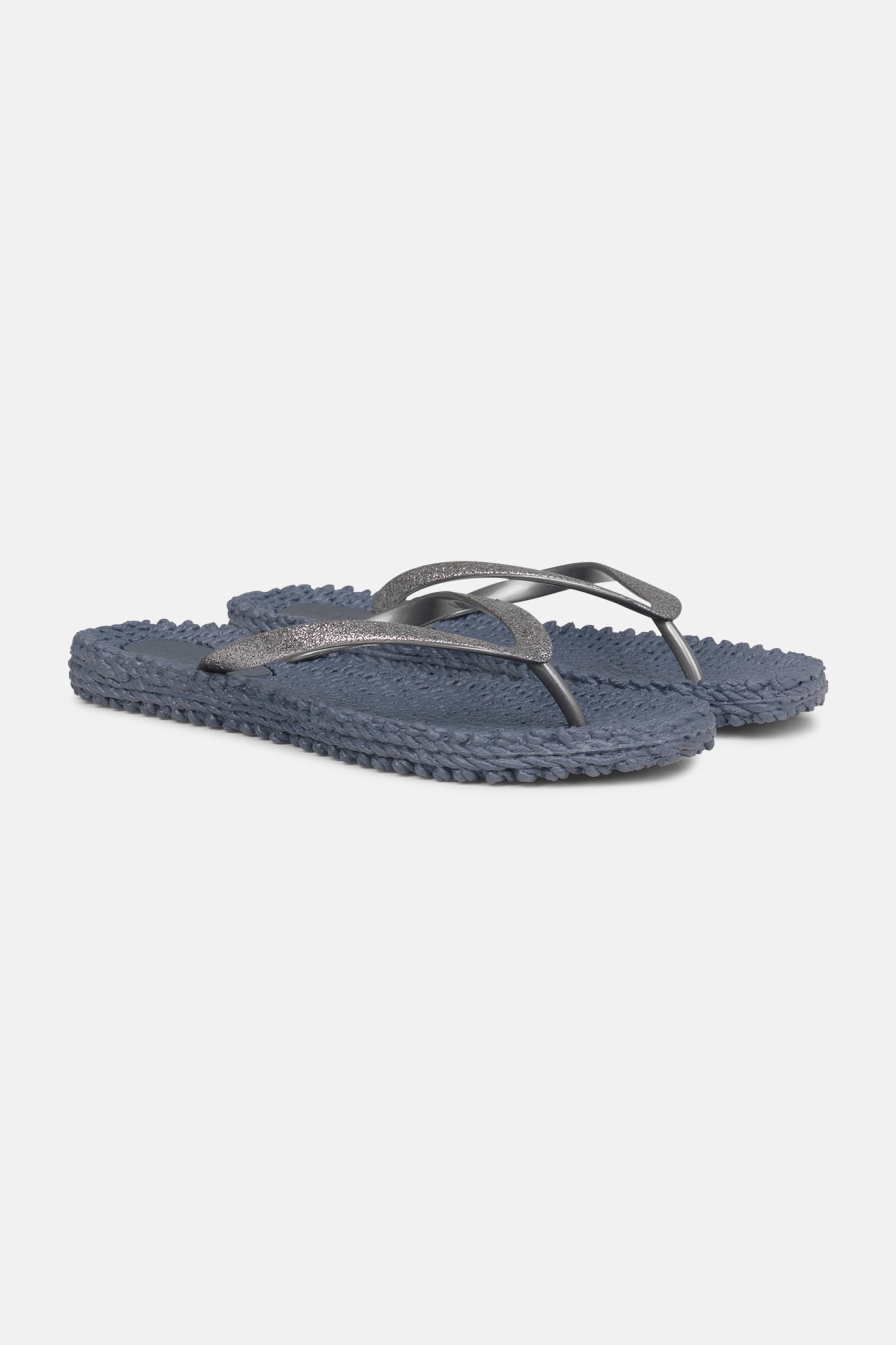 Slippers met subtiele glitter CHEERFUL01 | Grey | Flip Flop | Ilse Jacobsen