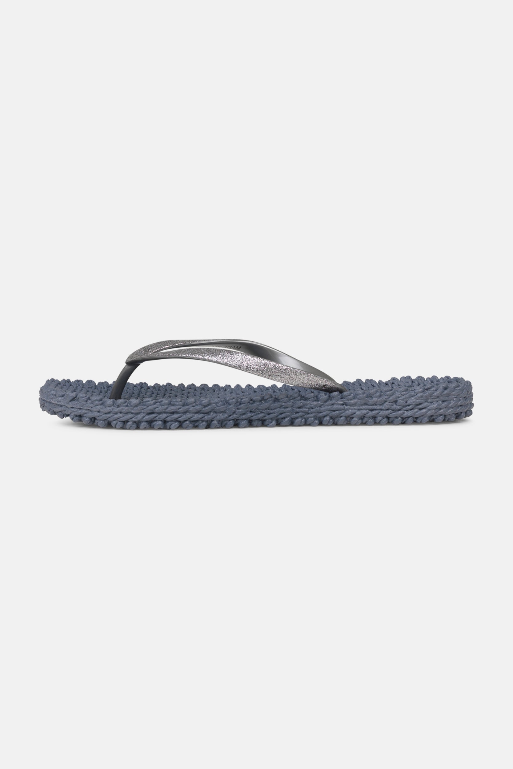 Slippers met subtiele glitter CHEERFUL01 | Grey | Flip Flop | Ilse Jacobsen