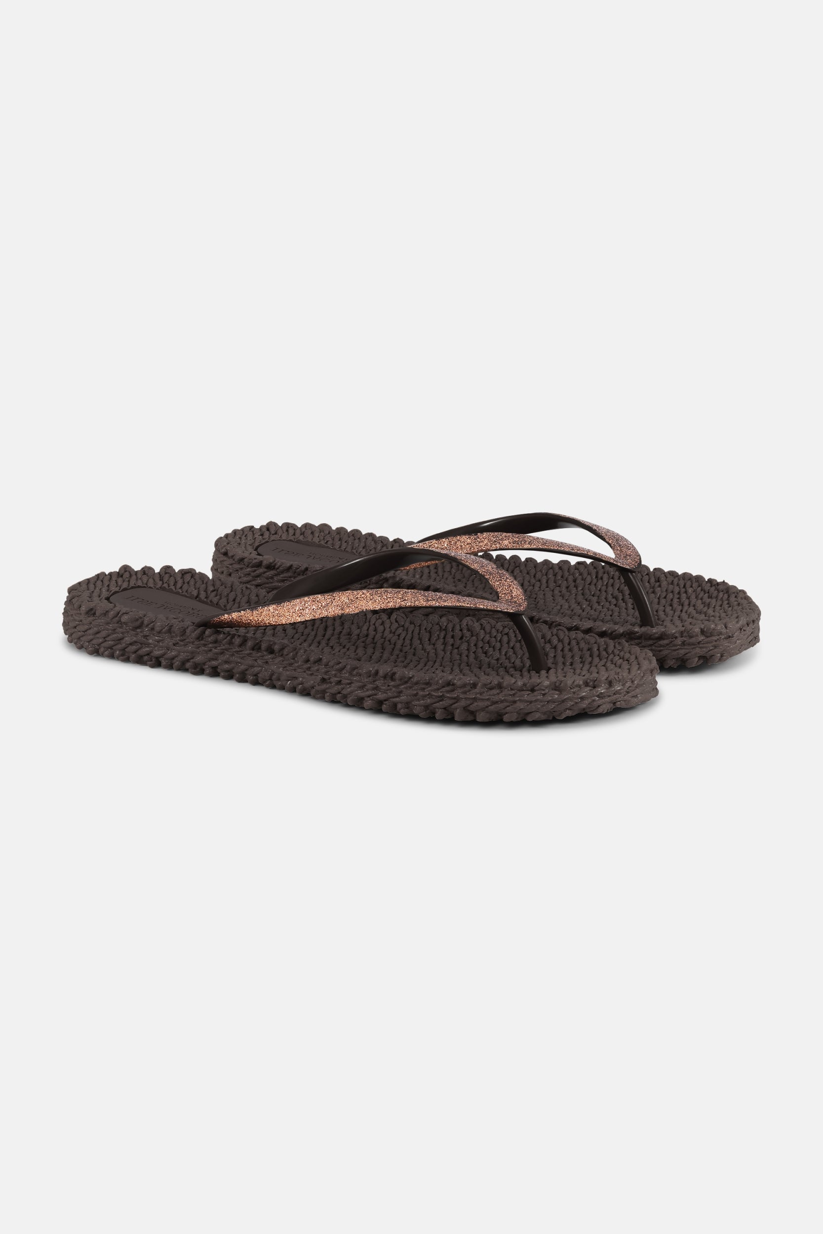 Slippers met subtiele glitter CHEERFUL01 | Prune | Flip Flop | Ilse Jacobsen
