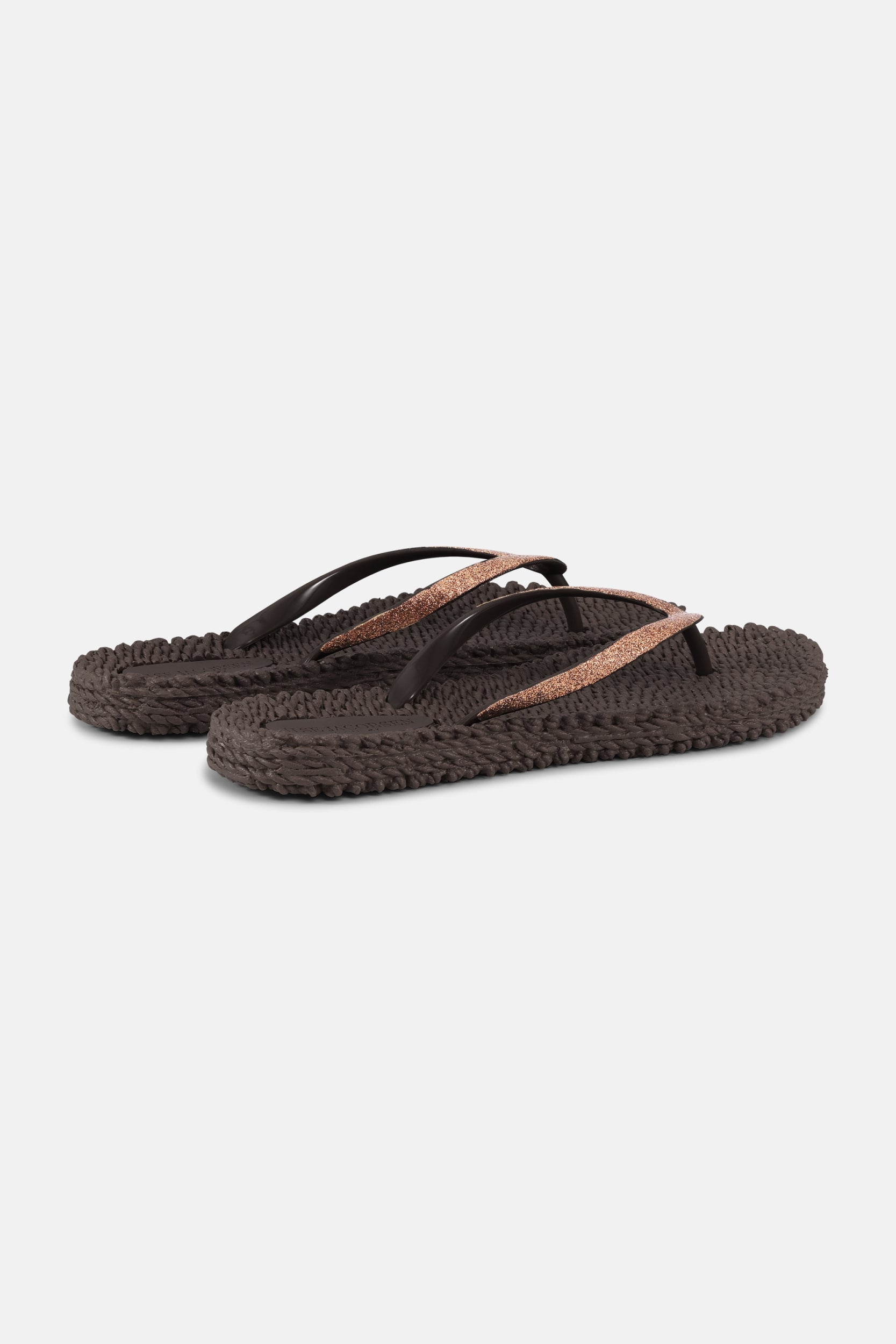 Slippers met subtiele glitter CHEERFUL01 | Prune | Flip Flop | Ilse Jacobsen