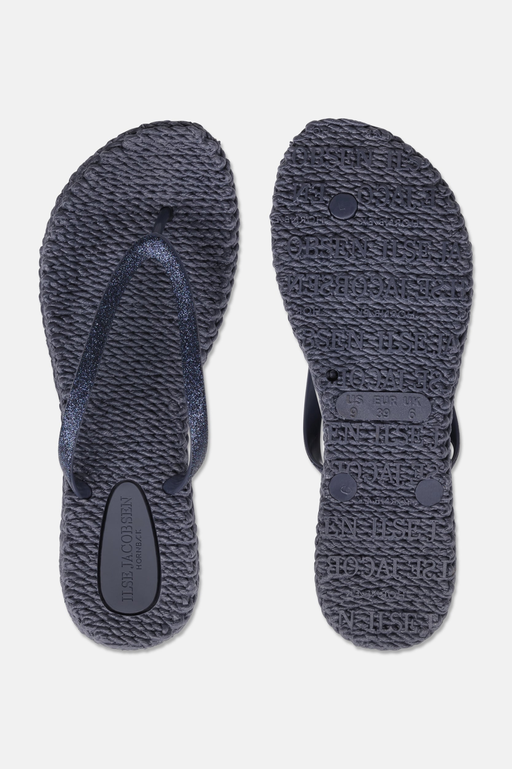 Slippers met subtiele glitter CHEERFUL01 | Ombre Blue | Flip Flop | Ilse Jacobsen