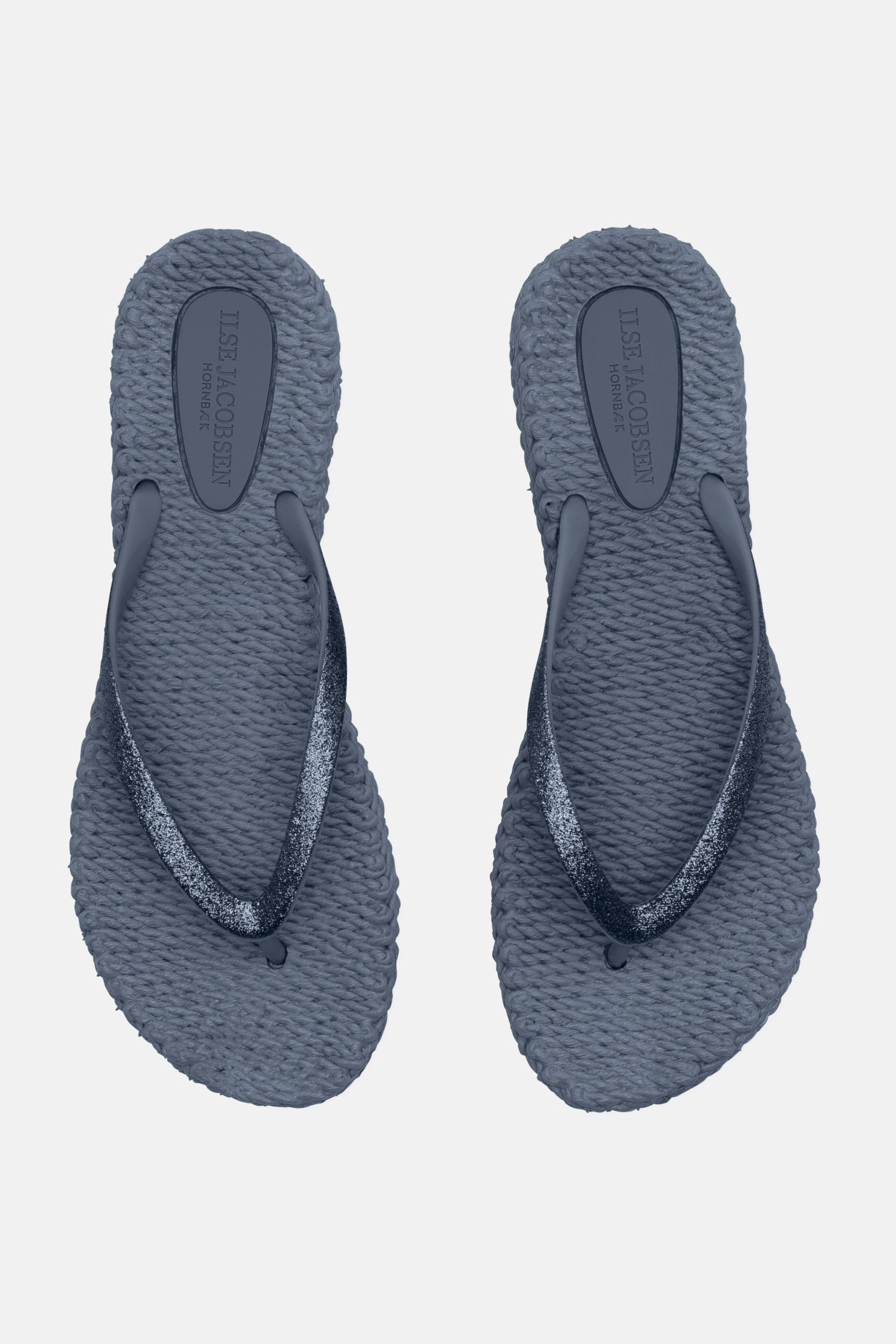 Slippers met subtiele glitter CHEERFUL01 | Indigo | Flip Flop | Ilse Jacobsen