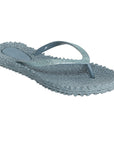 Slippers met glitter CHEERFUL01 | Lichen Blue | Flip Flop | Ilse Jacobsen