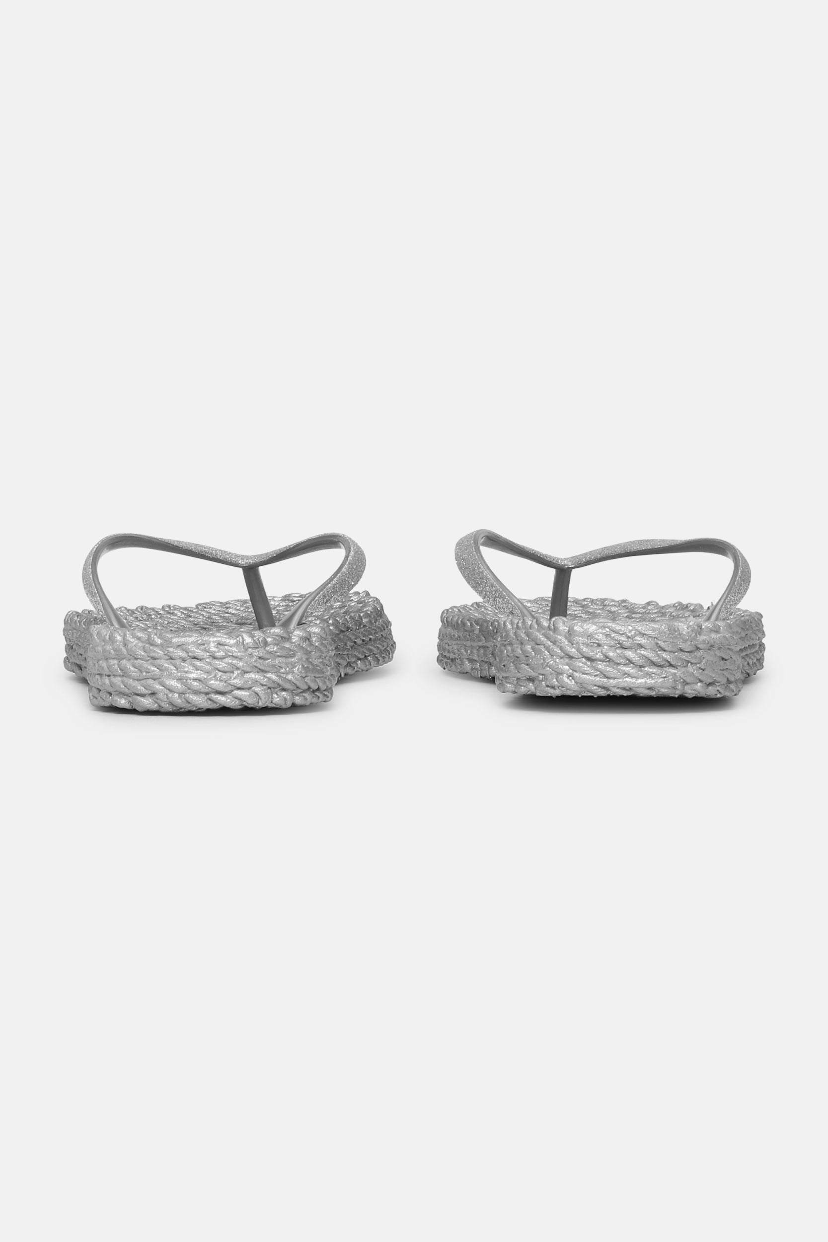 Slippers met subtiele glitter CHEERFUL01 | Silver | Flip Flop | Ilse Jacobsen