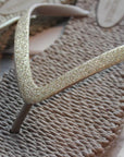 Slippers met glitter CHEERFUL01 | Platin | Flip Flop | Ilse Jacobsen