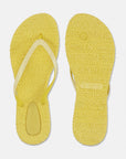 Slippers met glitter CHEERFUL01 | Pale Banana | Flip Flop | Ilse Jacobsen