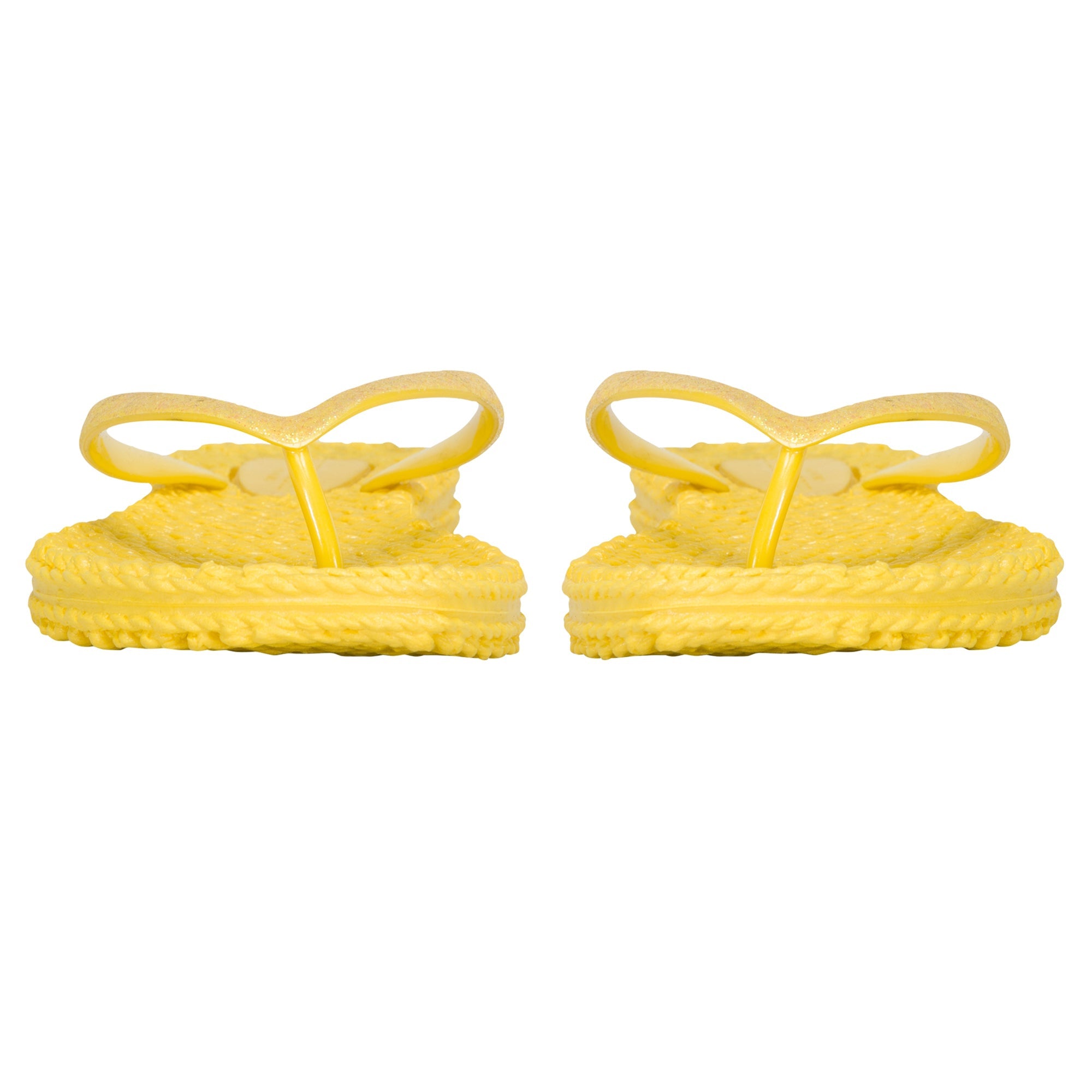 Slippers met glitter CHEERFUL01 | Yellow | Flip Flop | Ilse Jacobsen