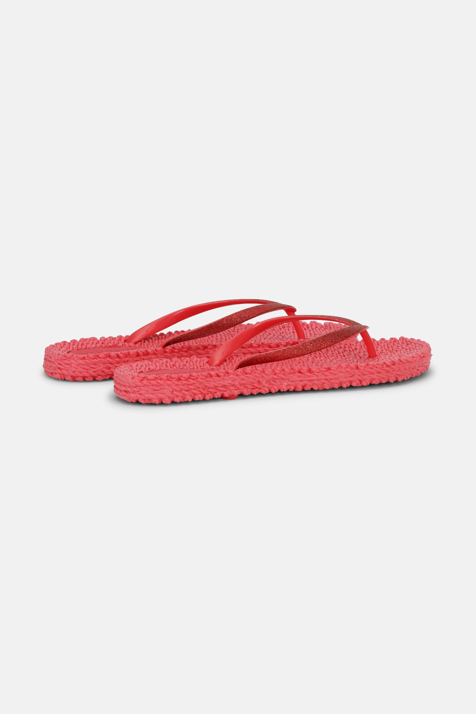 Slippers met subtiele glitter CHEERFUL01 | Raspberry | Flip Flop | Ilse Jacobsen