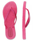 Slippers met glitter CHEERFUL01 | Magenta | Flip Flop | Ilse Jacobsen