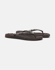 Slippers met glitter CHEERFUL03G | Prune | Flip Flop | Ilse Jacobsen