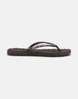 Slippers met glitter CHEERFUL03G | Prune | Flip Flop | Ilse Jacobsen